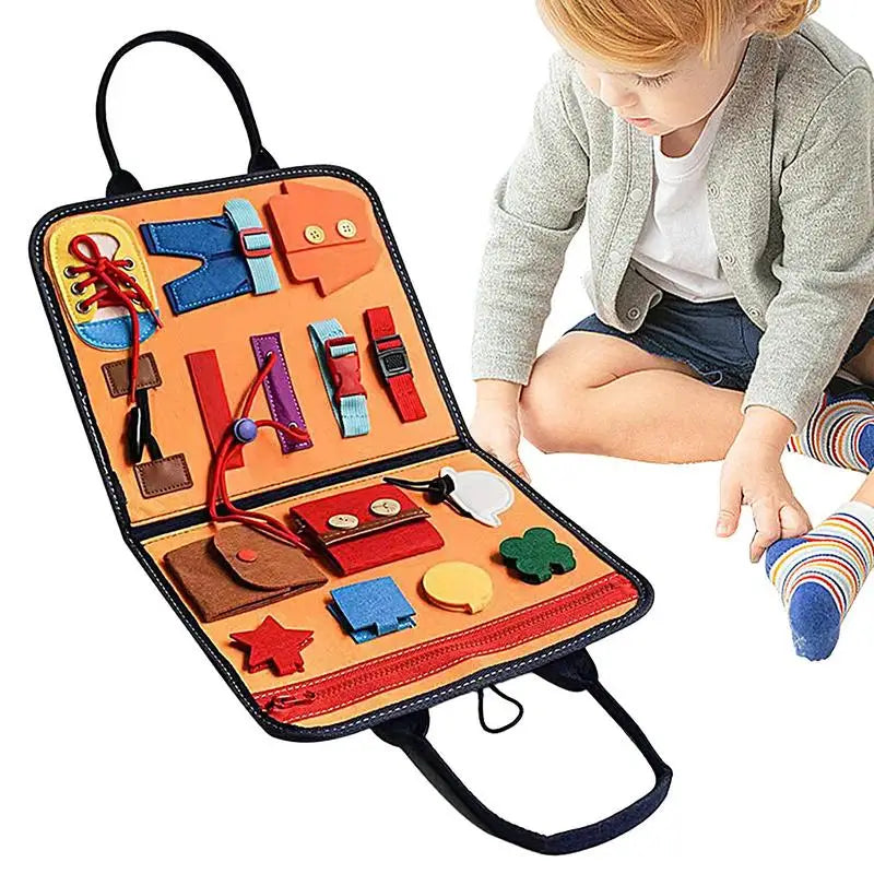 Dressing Boards For Preschool Learn To Dress Boards Sensory Quiet Books Educational Sensory Toys Easy Learning Lightweight