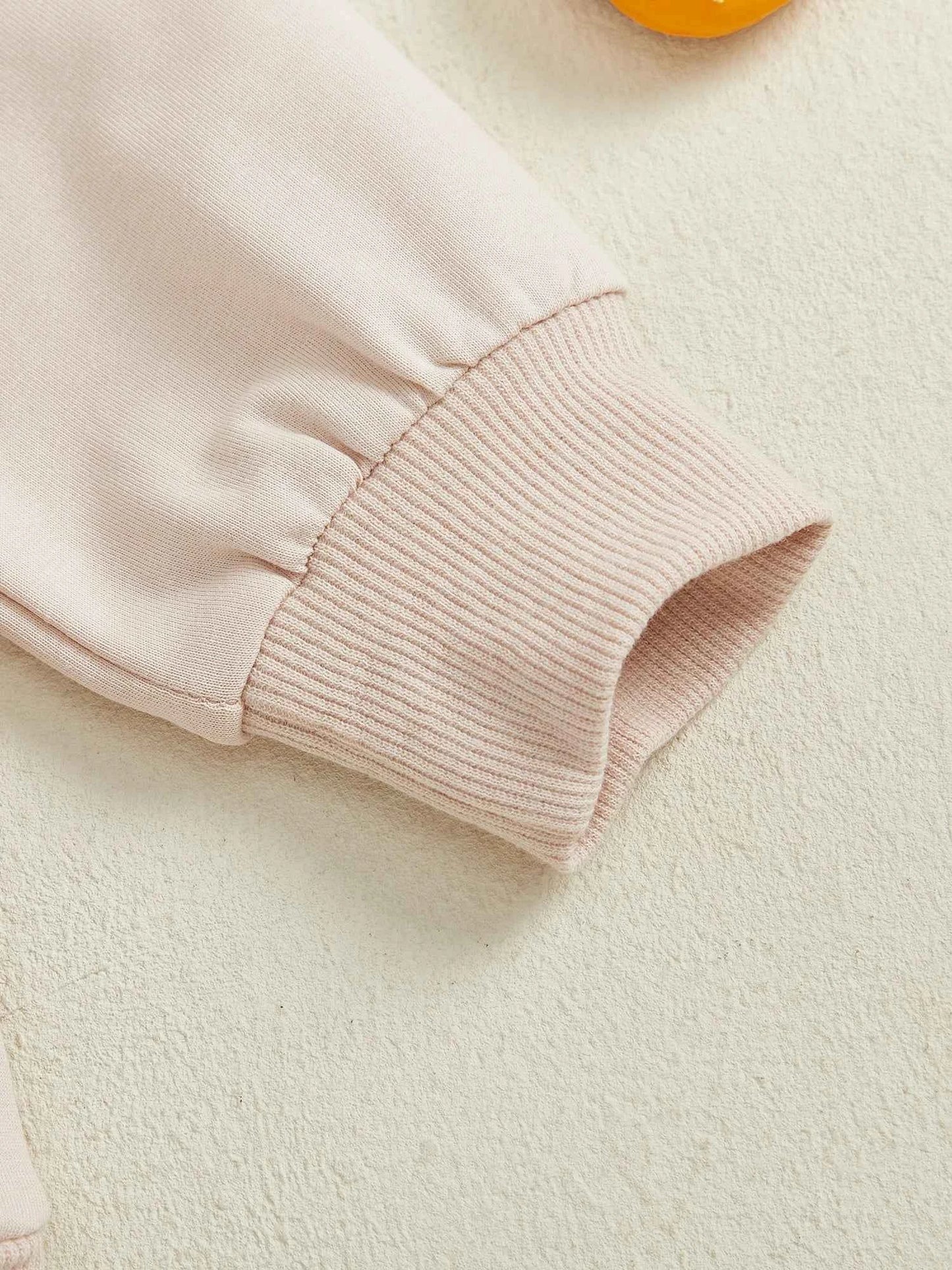 Thanksgiving Outfit – Pumpkin Turkey Sweatshirt & Plaid Elastic Waist Pants Set