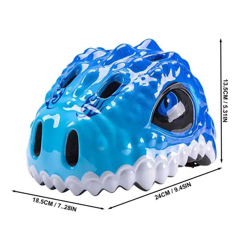 Toddler Bike Helmet Dinosaur Design – Kids Multi-Sport Protective Helmet for Bicycle, Scooter, and Skate