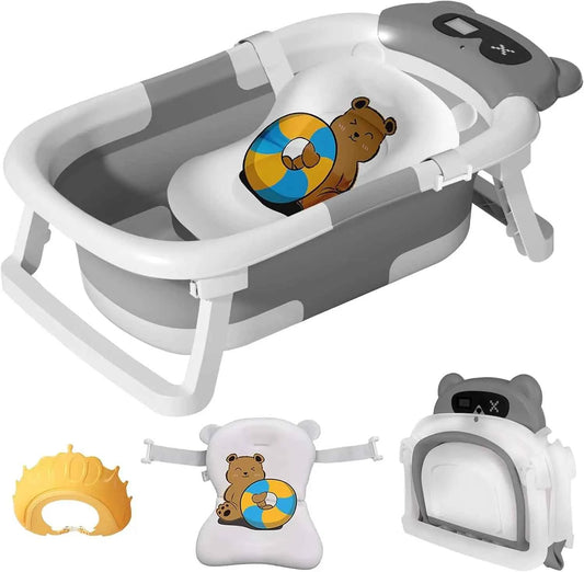 Comfy Safe Foldable Baby Bathtub (0-12M)