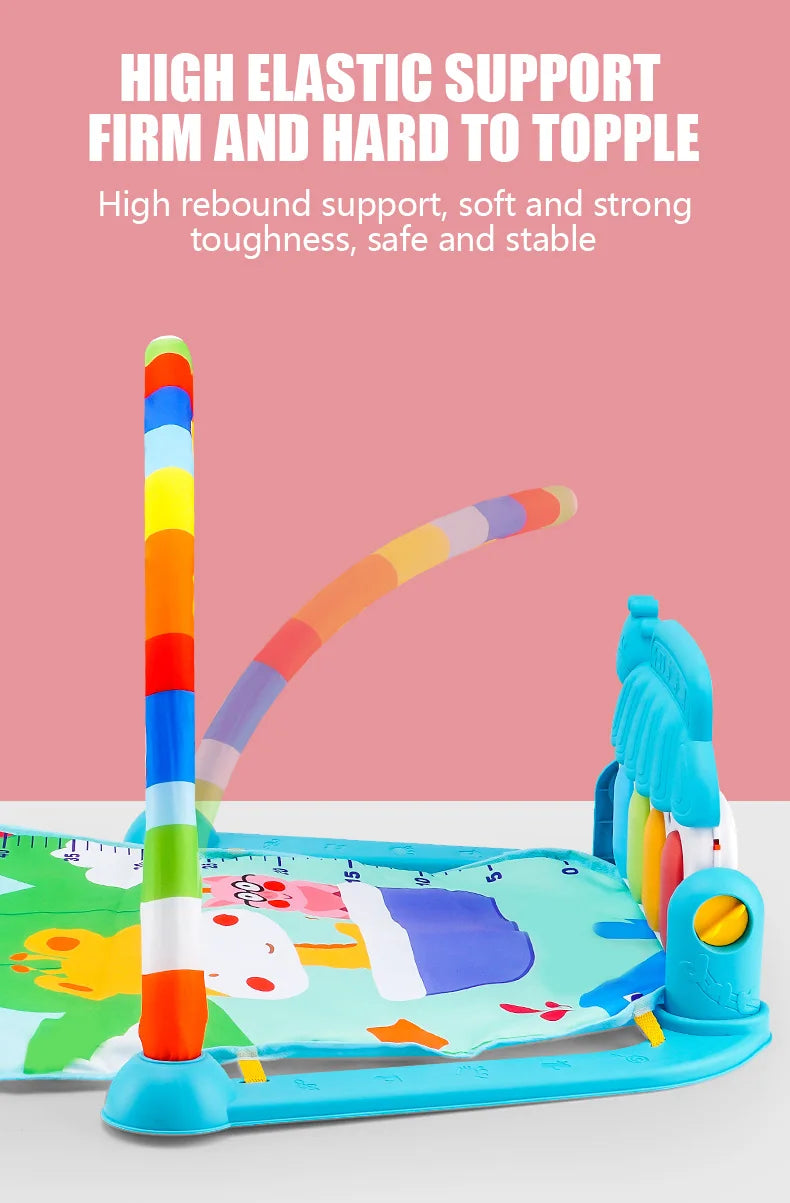 Musical Baby Play Gym & Fitness Stand – Early Learning Toy 0-36 Months