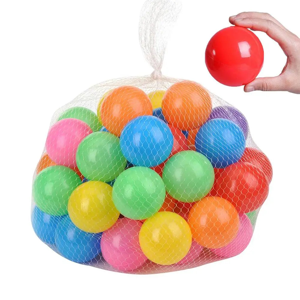 50Pcs Baby Ocean Balls for Pool, Playhouse, and Outdoor Fun
