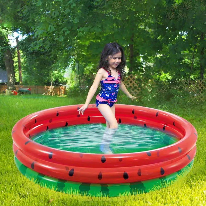 Inflatable Baby Pool – PVC Toddler Pool for Kids, Portable & Foldable Design - Haven's Heaven Boutique