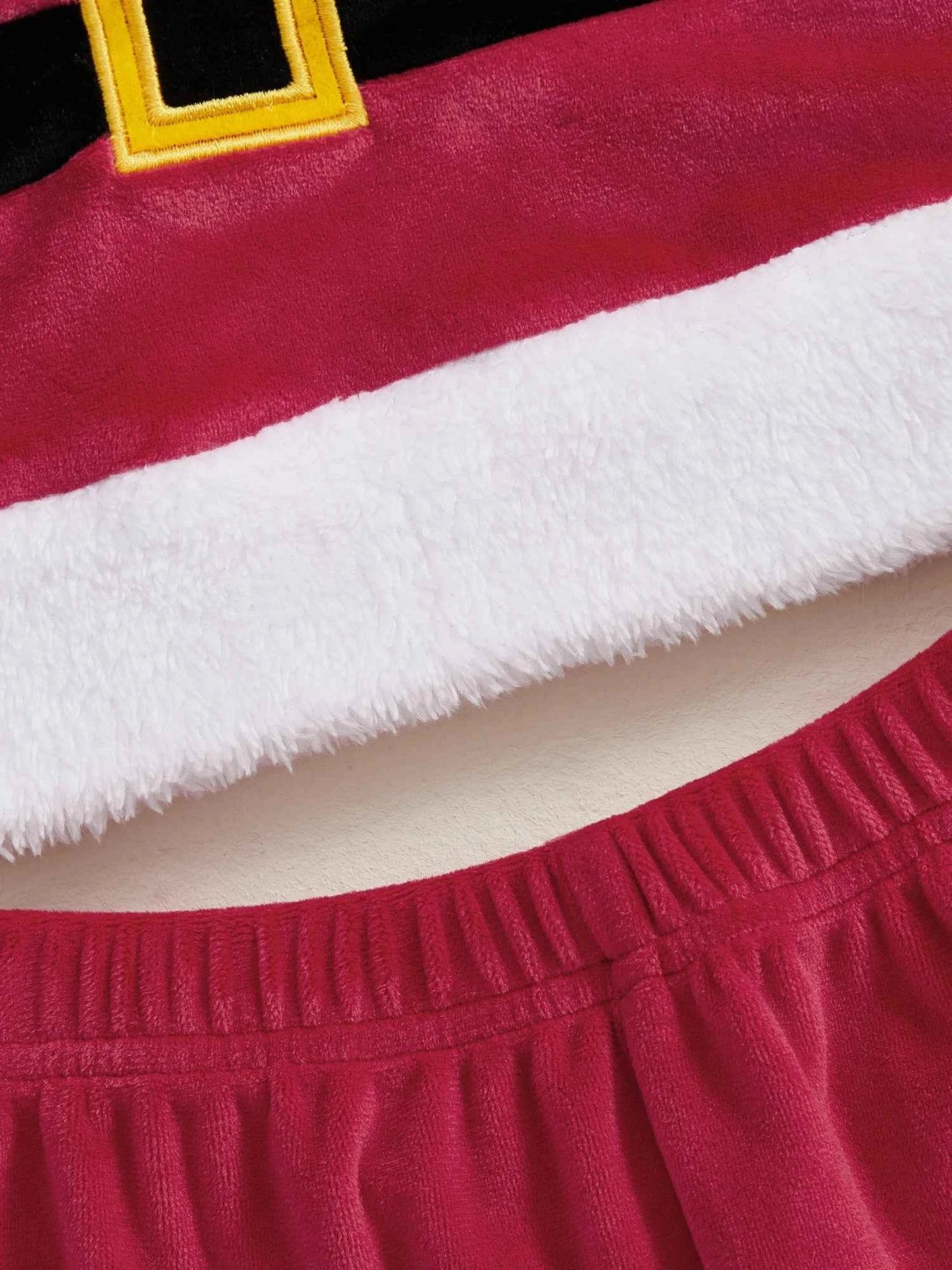 Baby Santa Claus Outfit – Long Sleeve Hooded Sweatshirt with Pants Christmas Costume Set