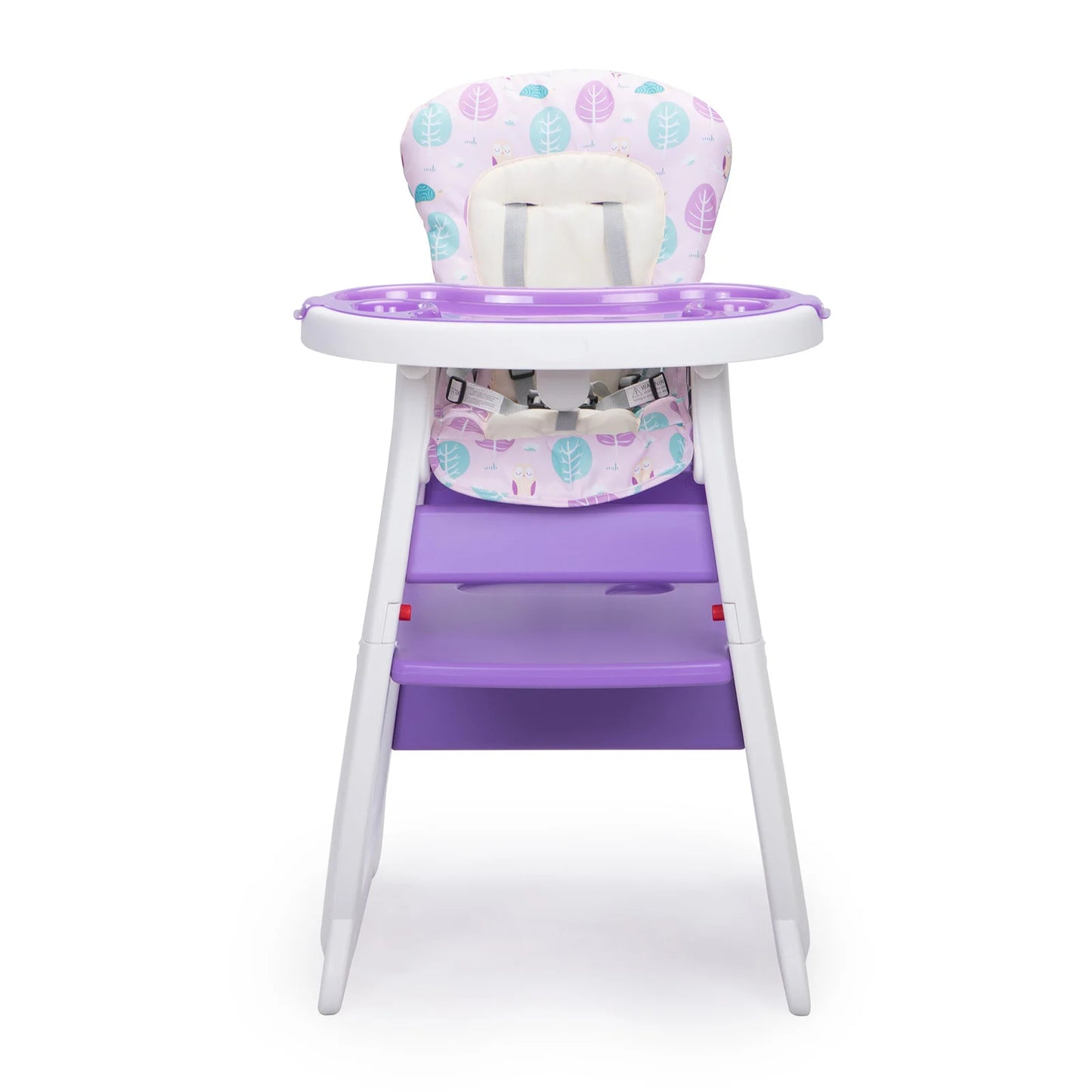 3-in-1 Convertible Baby High Chair with Booster Seat, Feeding Tray & Toddler Table Chair Set – Adjustable Backrest, Safety Belt, Easy Clean