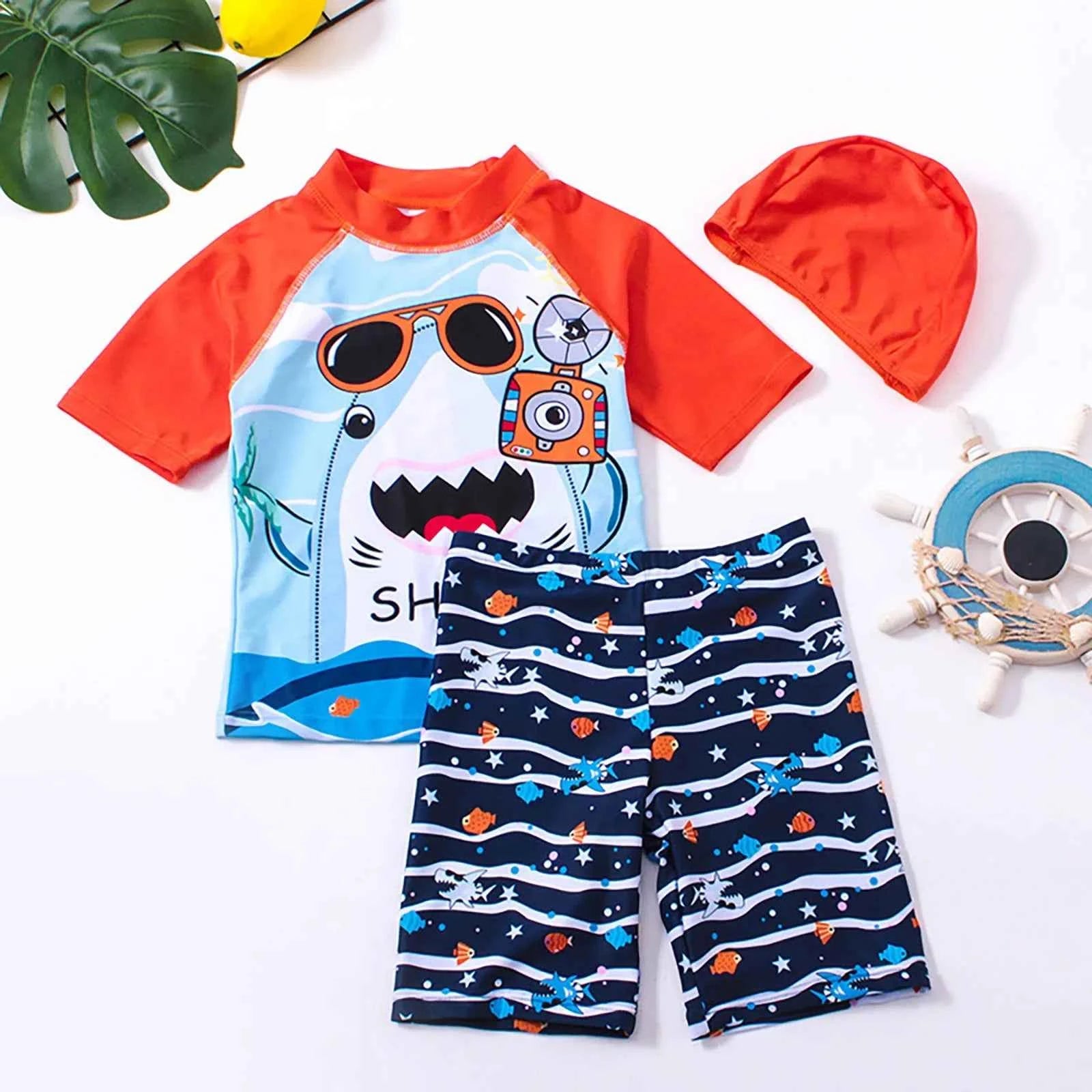 Boys Swimwear Outfit Size 1-9 Years
