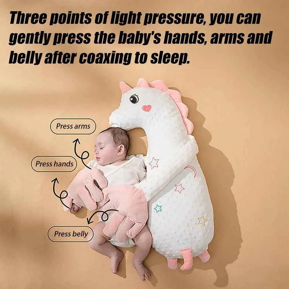 Electric Baby Sleep Patting Doll with Soothing Palm, Remote-Control Hand Pillow, Adjustable Baby Sleep Soother