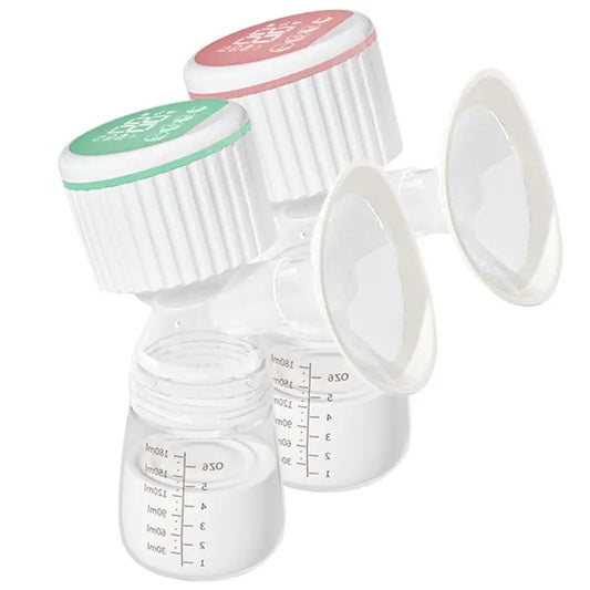 Electric Wearable Breast Pump – Portable Hands-Free Automatic Milk Extractor with Feeding Bottles