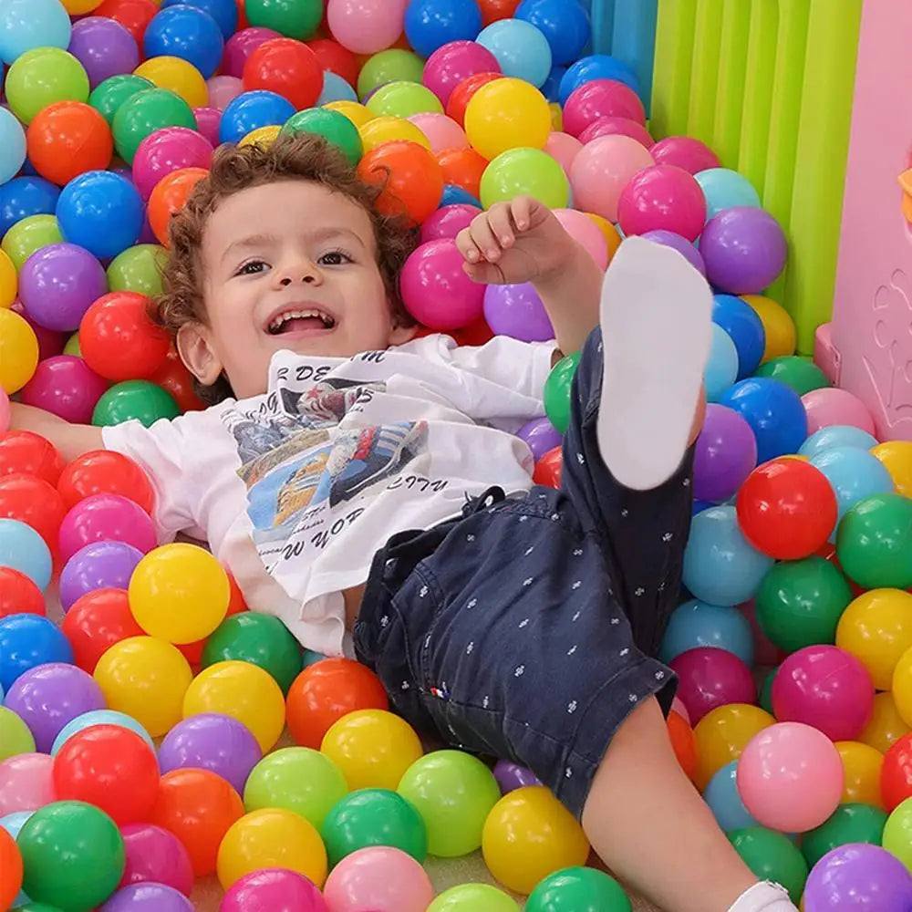 50Pcs Baby Ocean Balls for Pool, Playhouse, and Outdoor Fun