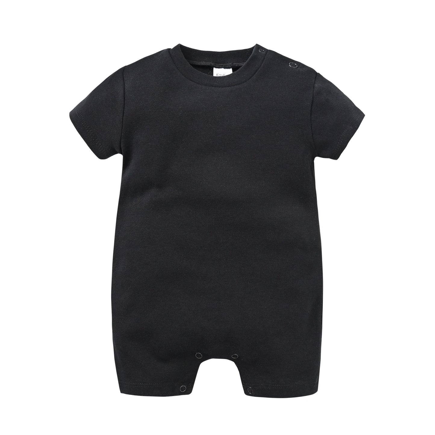 Newborn Baby Romper – Solid Cotton Unisex Jumpsuit, Infant & Toddler Onesie Overall